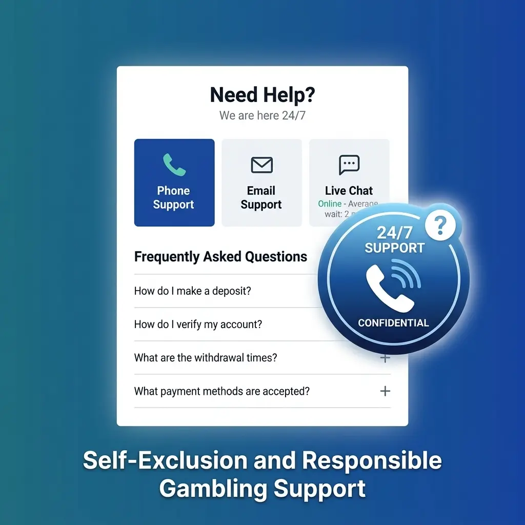 Responsible gambling tools and self-exclusion support at Betahoy