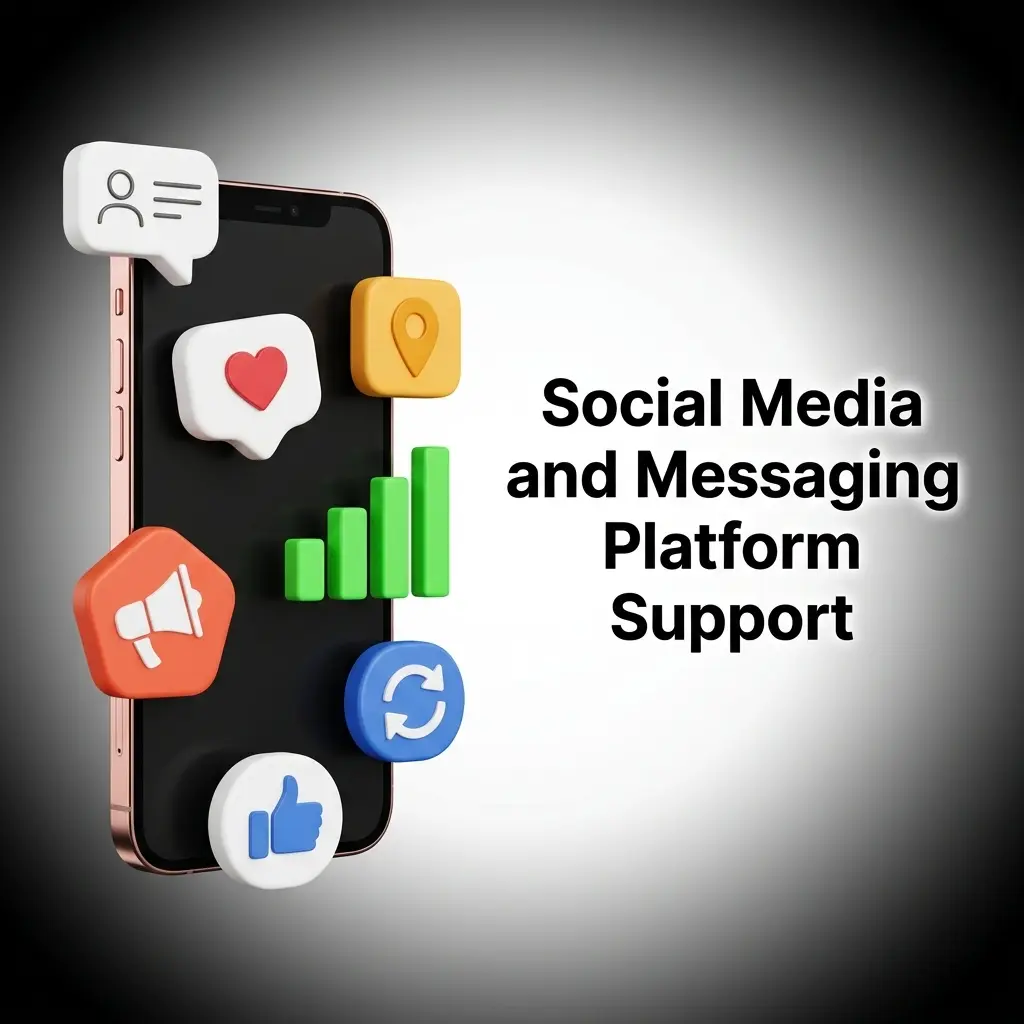 Social media and messaging platform support at Betahoy